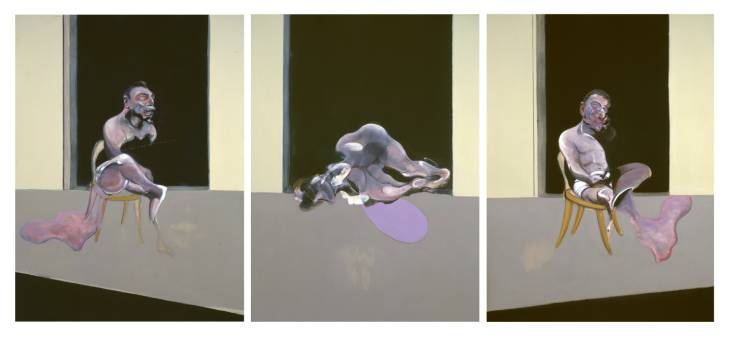 Triptych - August 1972 1972 by Francis Bacon 1909-1992
